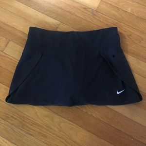 Small black Nike Tennis/Running skirt/skort